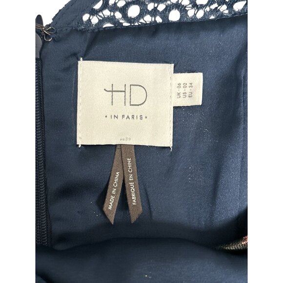 Hd In Paris Womens Sleeveless Crochet Strap Top Size S - Picture 3 of 6